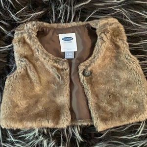 Old Navy Fur vest